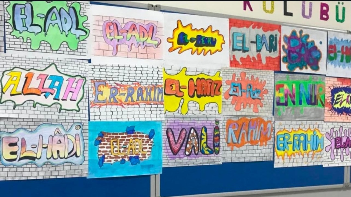 Grafiti İle Esma-i Hüsna